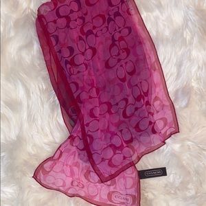 Coach scarf